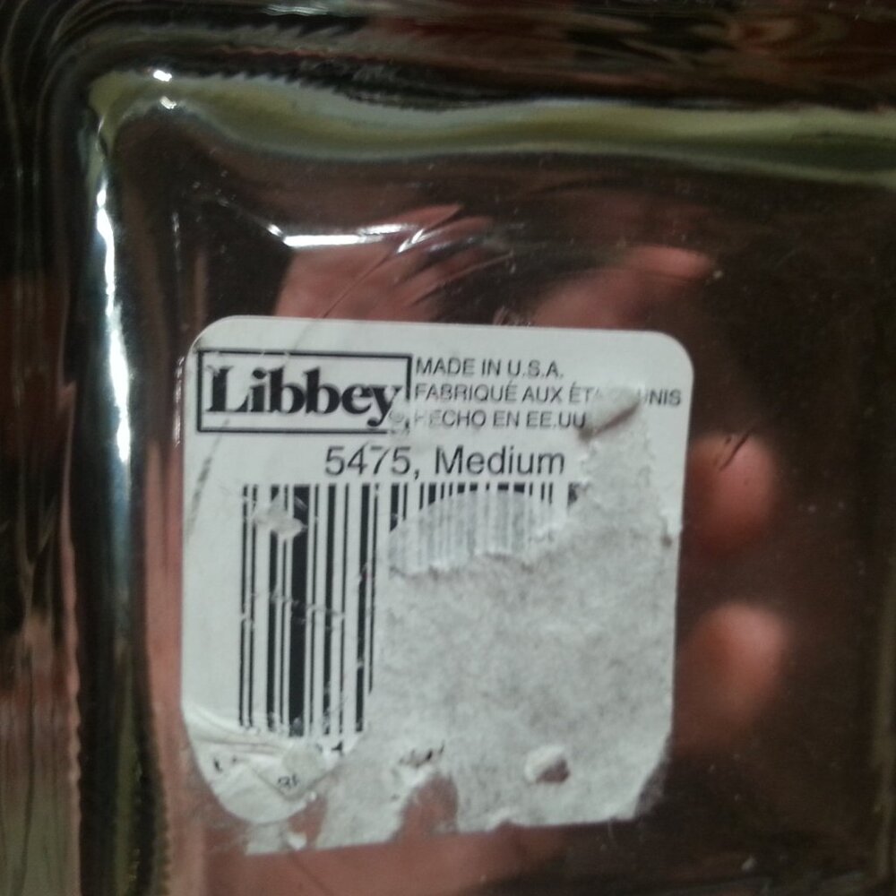 Libbey Glass Vase Container - Picture 5 of 8